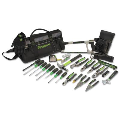 Greenlee® Heavy-Duty Multi-Pocket Tool Kits