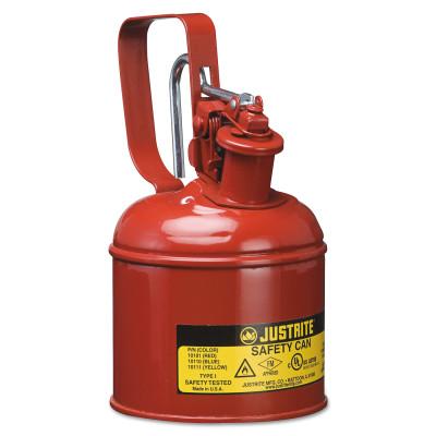 Justrite Type l Safety Cans for Flammables