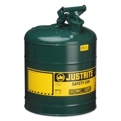 Justrite Type I Safety Cans, Type:Oils