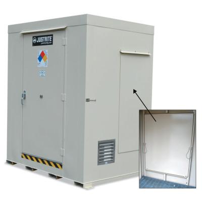 Justrite Non-Combustible Outdoor Safety Locker - Explosion Relief Panels
