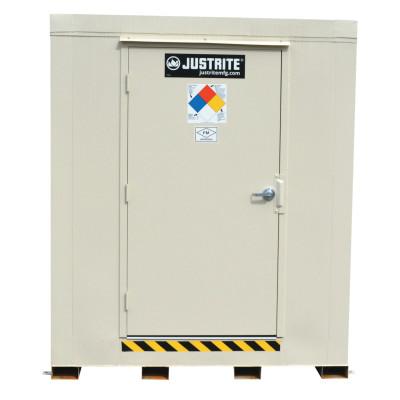 Justrite 4-Hour Fire-Rated Outdoor Safety Locker - Explosion Relief