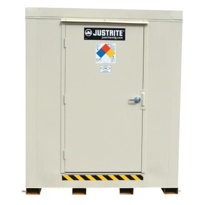 Justrite 4-Hour Fire-Rated Outdoor Safety Locker - Explosion Relief