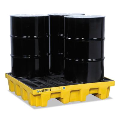 Justrite EcoPolyBlend™ Spill Control Pallets