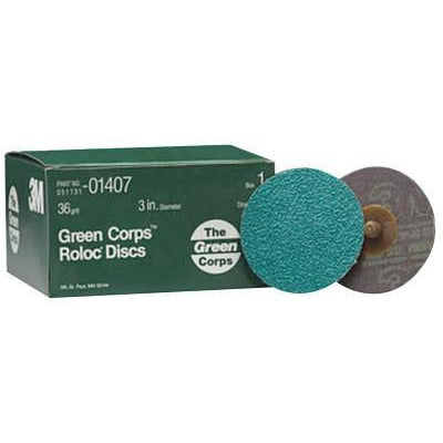 3M™ Abrasive Green Corps™ Roloc™ Discs