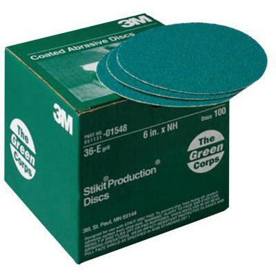 3M™ Abrasive Green Corps™ Stikit™ Production™ Discs