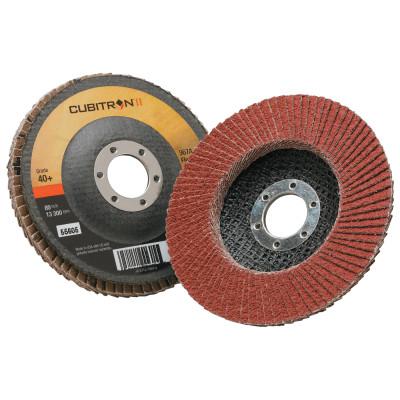 3M™ Abrasive Cubitron II™ Flap Disc 967A, Arbor Diam [Nom]:7/8 in