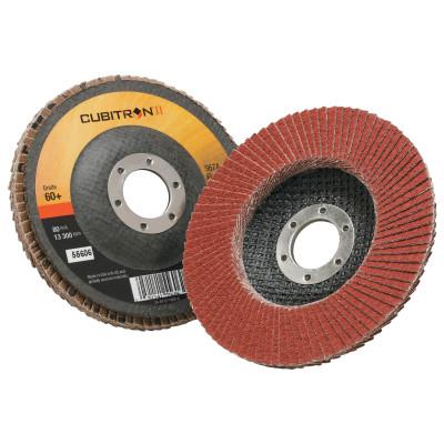 3M™ Abrasive Cubitron II™ Flap Disc 967A, Arbor Diam [Nom]:7/8 in