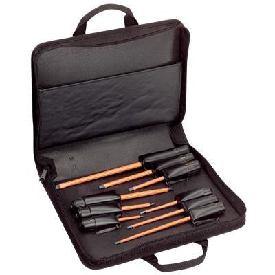Klein Tools 9 Pc. Cushion Grip Insulated Screwdriver Kits