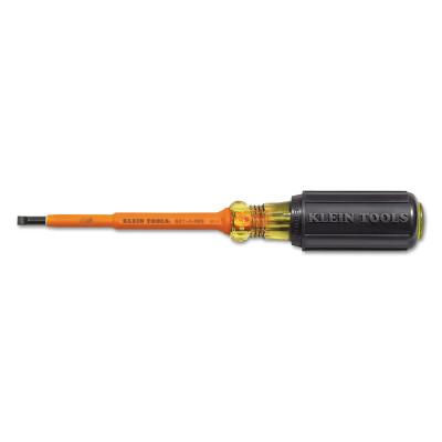 Slotted Insulated Cushion-Grip Cabinet Tip Screwdrivers