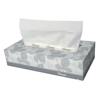 Kleenex® White Facial Tissue, Number of Sheets:125 per box