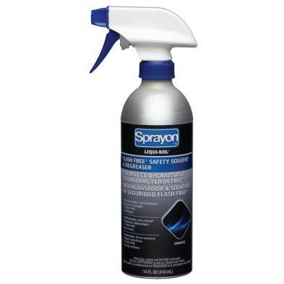 Sprayon® Liqui-Sol™ Flash Free® Safety Solvent & Degreasers