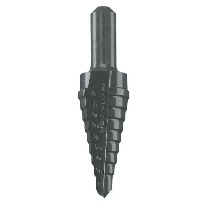 Lenox® Vari-Bit® Step Drill Bits, Shank Diam [Nom]:3/8 in
