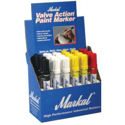 Markal® Valve Action® Paint Marker Counter Displays