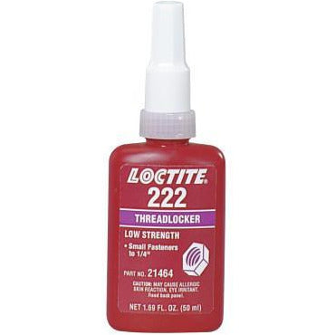 Loctite® 222™ Threadlockers, Low Strength/Small Screw