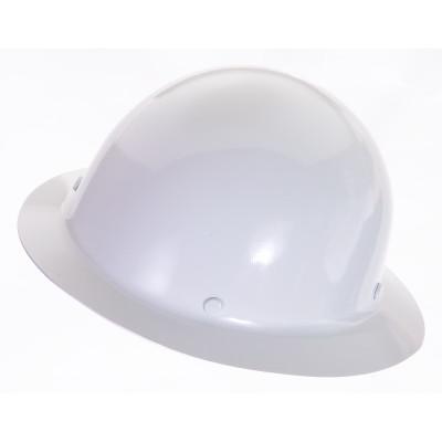 MSA Skullgard® Protective Caps and Hats, Style:Hat, Adjusting Method:Pin-Lock, Color:White