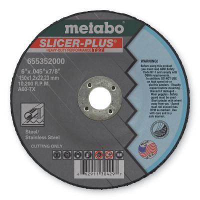Metabo Slicer Plus High Performance Cutting Wheels