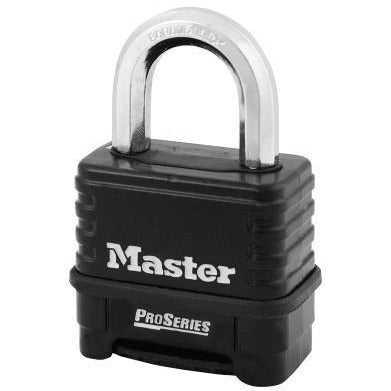 Master Lock ProSeries® Resettable Combination Locks, Body Material:Die cast, Packing Type:Boxed
