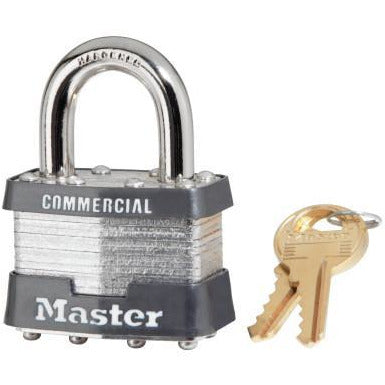 Master Lock No. 1 Laminated Steel Pin Tumbler Padlocks