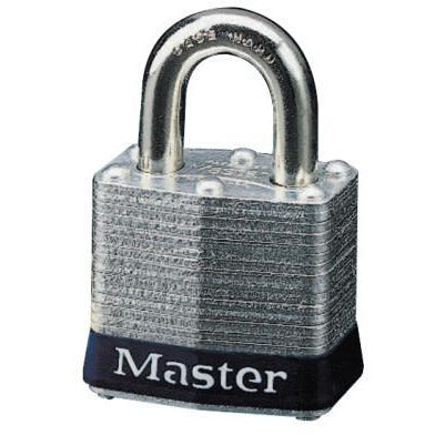 Master Lock No. 3 Laminated Steel Pin Tumbler Padlocks