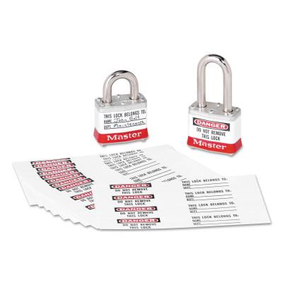 Master Lock Safety Series™ Padlock I.D. Labels