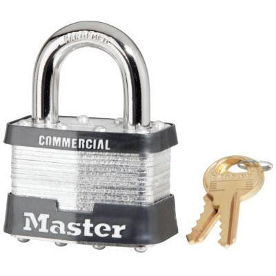 Master Lock No. 5 Laminated Steel Pin Tumbler Padlocks