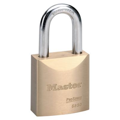 Master Lock ProSeries® Solid Brass Rekeyable Pin Tumbler Padlocks, Master Keyed