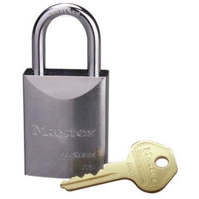 Master Lock Pro Series® High Security Padlocks-Solid Steel, Shackle Inner Width [Nom]:25/32 in