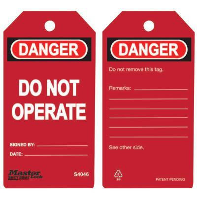 Master Lock Guardian Extreme™ Safety Tags
