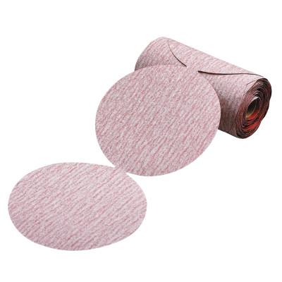 Carborundum Premier Red Aluminum Oxide Dri-Lube Paper Discs, Abrasive Trade Name:B0912DO, Grit:P120