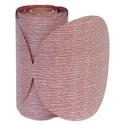 Carborundum Premier Red Aluminum Oxide Dri-Lube Paper Discs, Abrasive Trade Name:B0912DO, Grit:P100