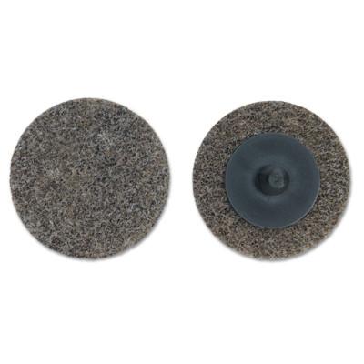 Merit Abrasives Deburring & Finishing Button Mount Wheels Type lll, Arbor Diam [Nom]:1/4 in, Roughness Grade:Medium