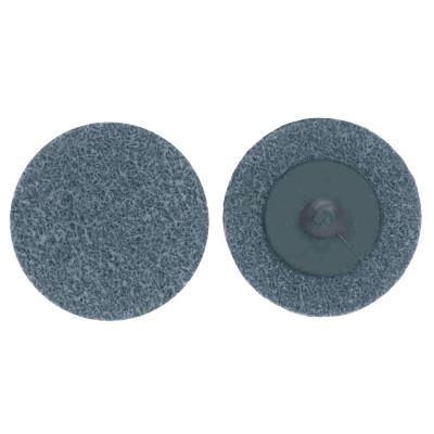 Merit Abrasives Deburring & Finishing Button Mount Wheels Type lll, Arbor Diam [Nom]:1 in, Roughness Grade:Fine