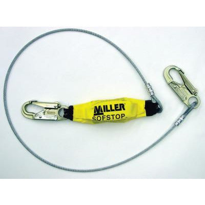 Honeywell Miller Wire Rope Lanyards with SofStop® Shock Absorber