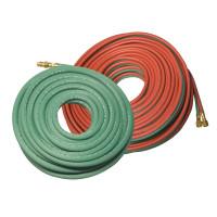 Best Welds Welding Hose Assembly, Type:Single, Grade:R, Hose I.D. [Nom]:1/4 in, Connection Type:AA