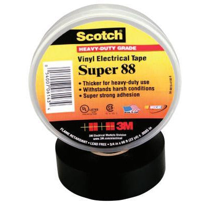 3M™ Electrical Scotch® Super Vinyl Electrical Tapes 88