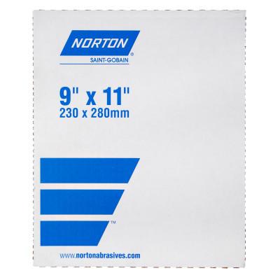 Norton Cloth Sheets, Abrasive Material:Aluminum Oxide