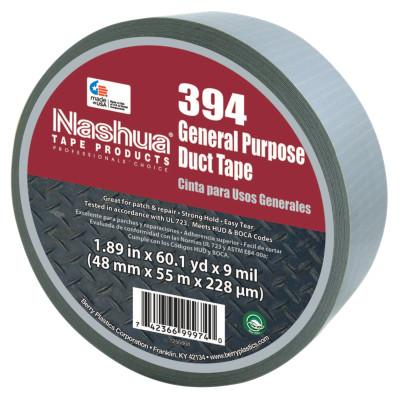 Nashua® Multi-Purpose Duct Tapes, Adhesion to Steel:40 oz/in