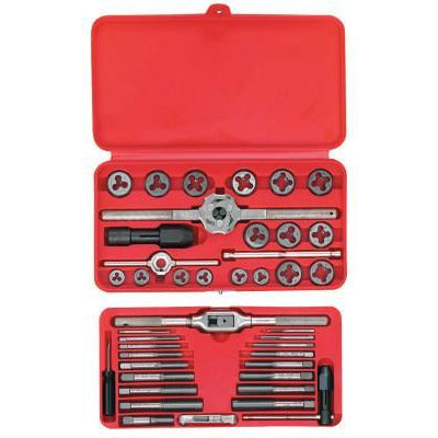 Irwin Hanson® 41-pc Machine Screw / Fractional Tap & Hex Die Sets