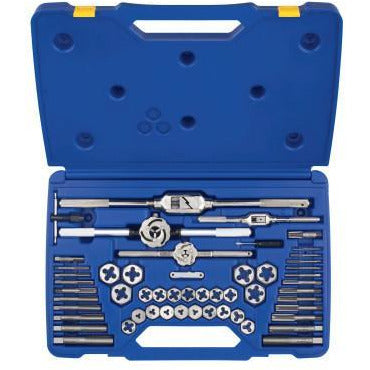 Irwin Hanson® 53-pc Machine Screw / Fractional Tap & Hex Die Sets