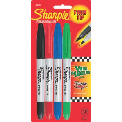 Sharpie® Twin Tip Permanent Markers