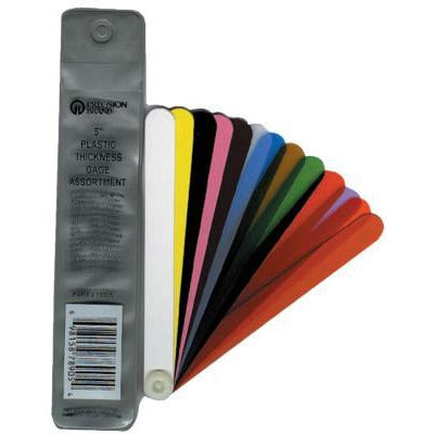 Precision Brand Fan Blade Plastic Thickness Gage Assortments