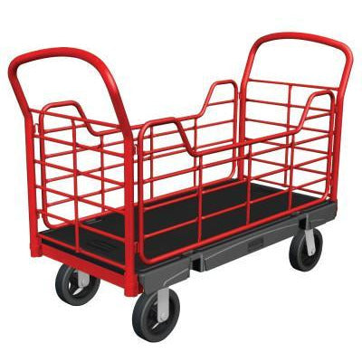 Rubbermaid Commercial Side Panel Platform Trucks