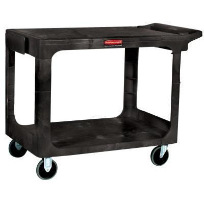 Rubbermaid Commercial Heavy-Duty Flat Shelf Utility Carts