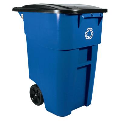 Rubbermaid Commercial Brute® Recycling Rollout Containers