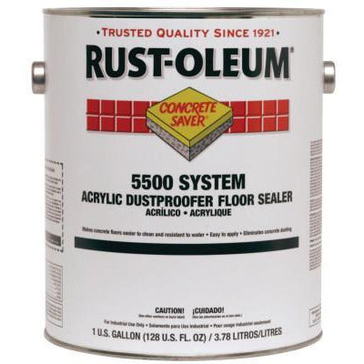 Rust-Oleum® Concrete Saver® 5500 System Acrylic Dustproofer Floor Sealers