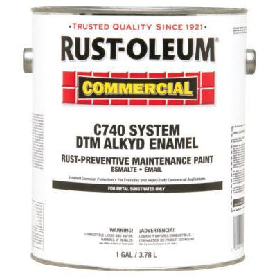 Rust-Oleum® Commercial C740 System <400 VOC DTM Alkyd Enamel Rust-Preventive Maintenance Paints
