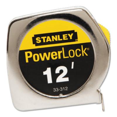 Stanley® Powerlock® Tape Rules Wide Blade, Blade Width [Nom]:3/4 in