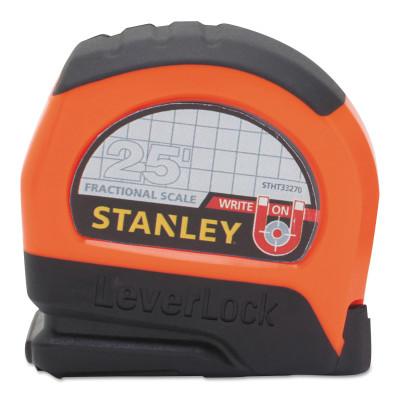 Stanley® Magnetic Tip & Fractional Read LeverLock® Tape Measures