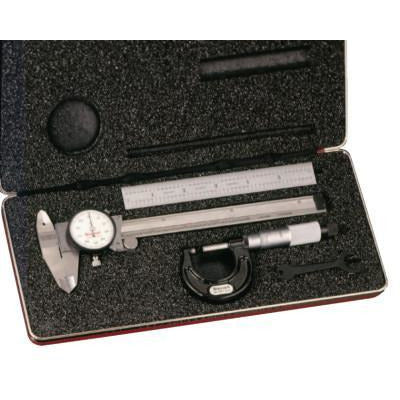 L.S. Starrett Dial Caliper & Micrometer Sets