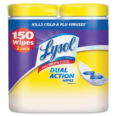 LYSOL® Brand Dual Action™ Disinfecting Wipes